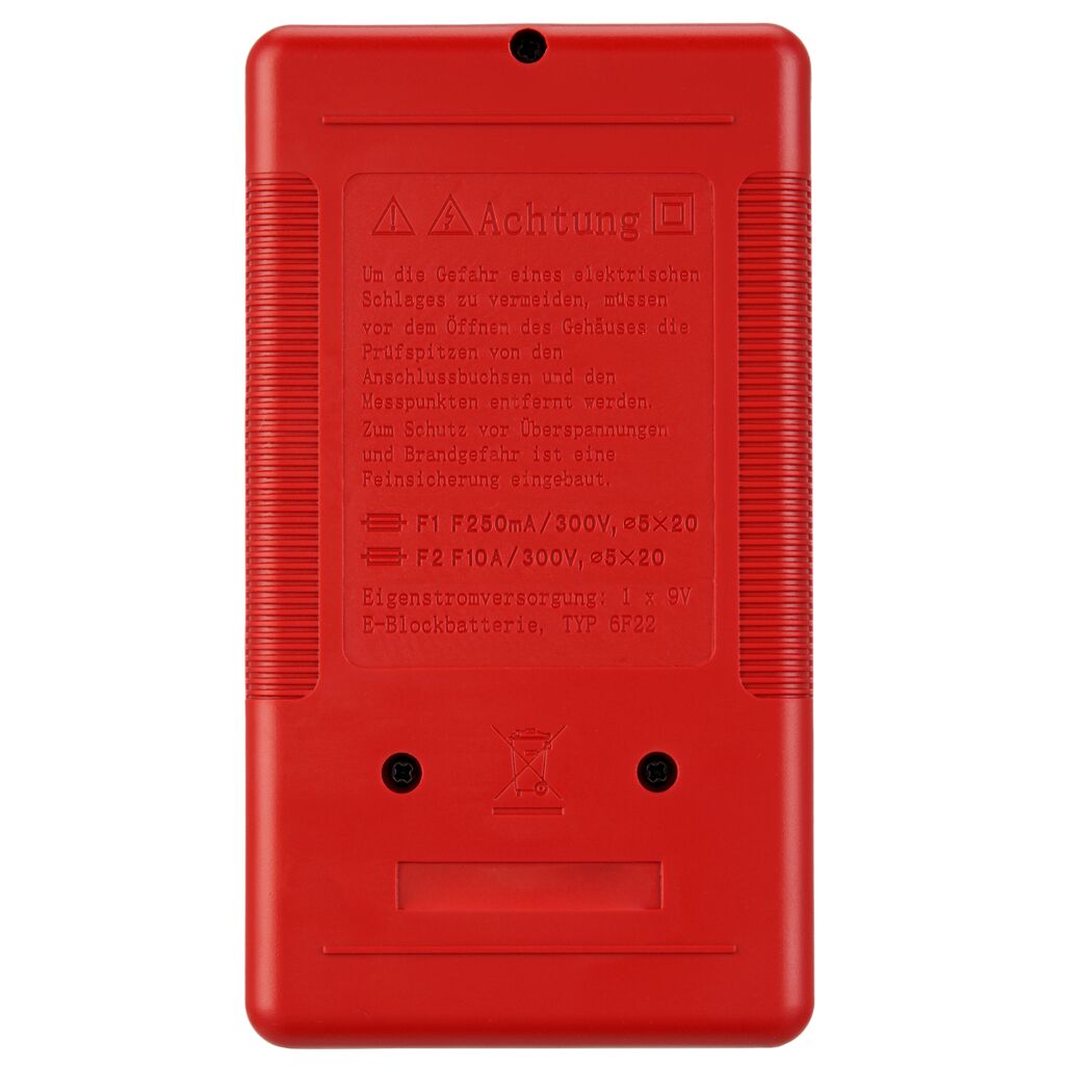 Multimeter mit LCD-Anzeige