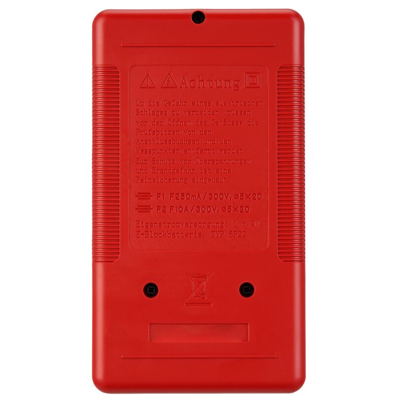 Multimeter mit LCD-Anzeige