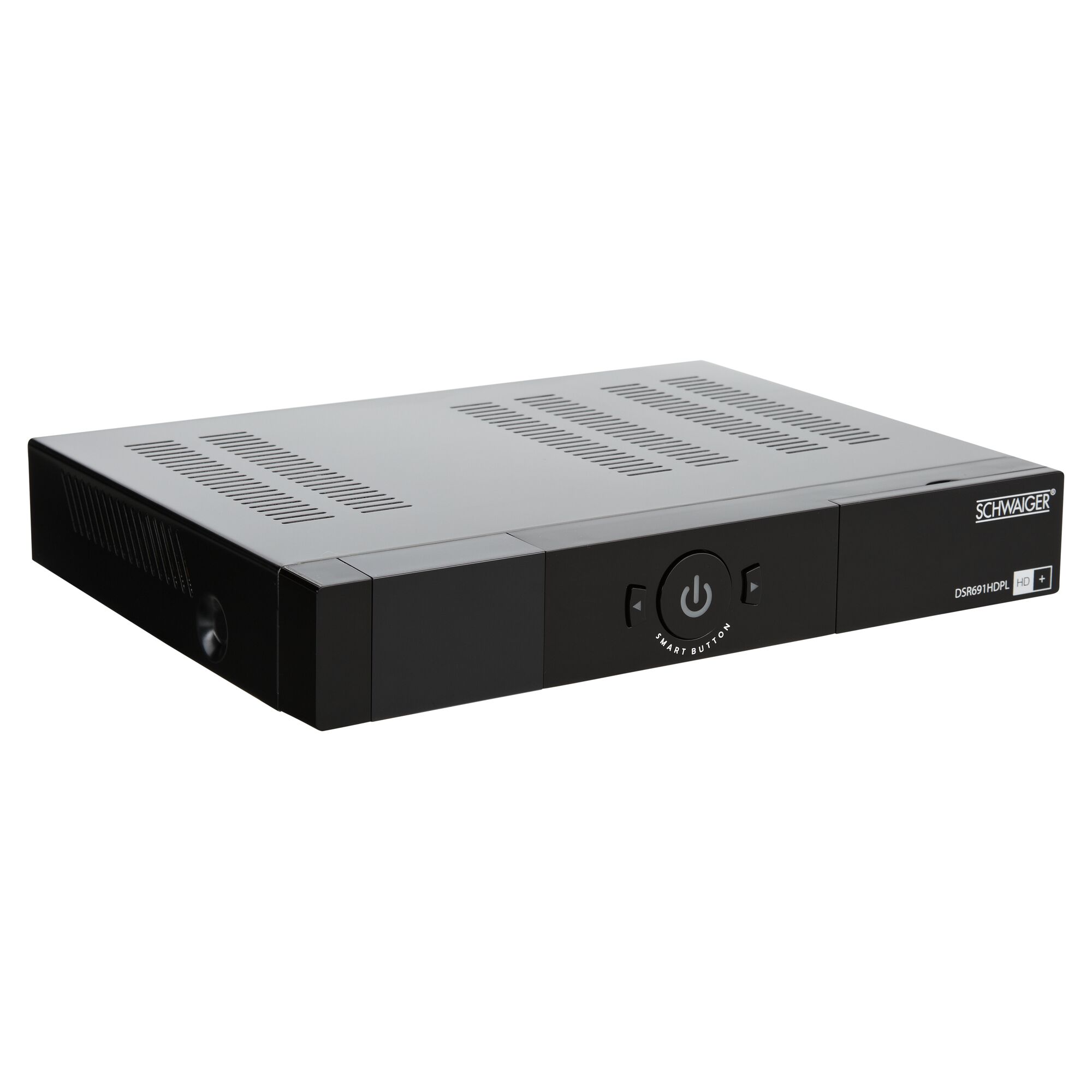 Schwarzer Satellitenreceiver DSR691HDPL von Schwaiger