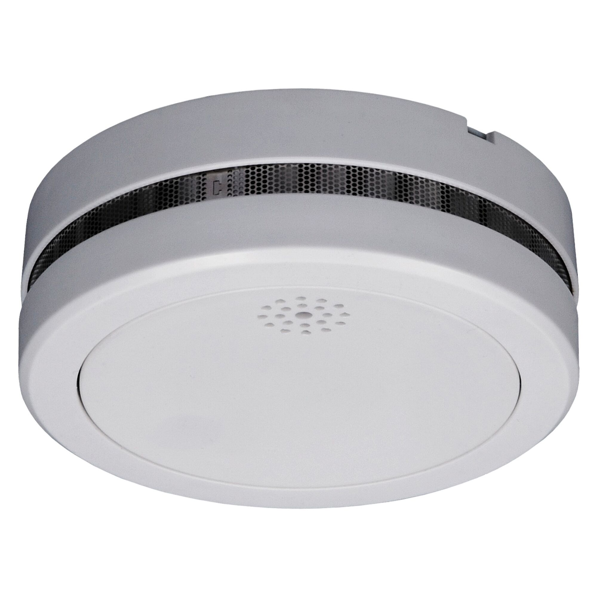 Weißer Rauchmelder mit 10-Jahresbatterie