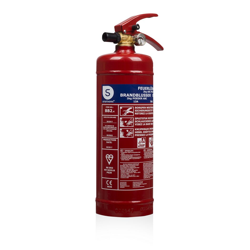 Roter Pulverlöscher von Smartwares