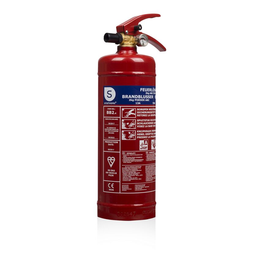Roter Pulverlöscher von Smartwares