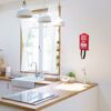 Feuerlöschdecke in einer Küche