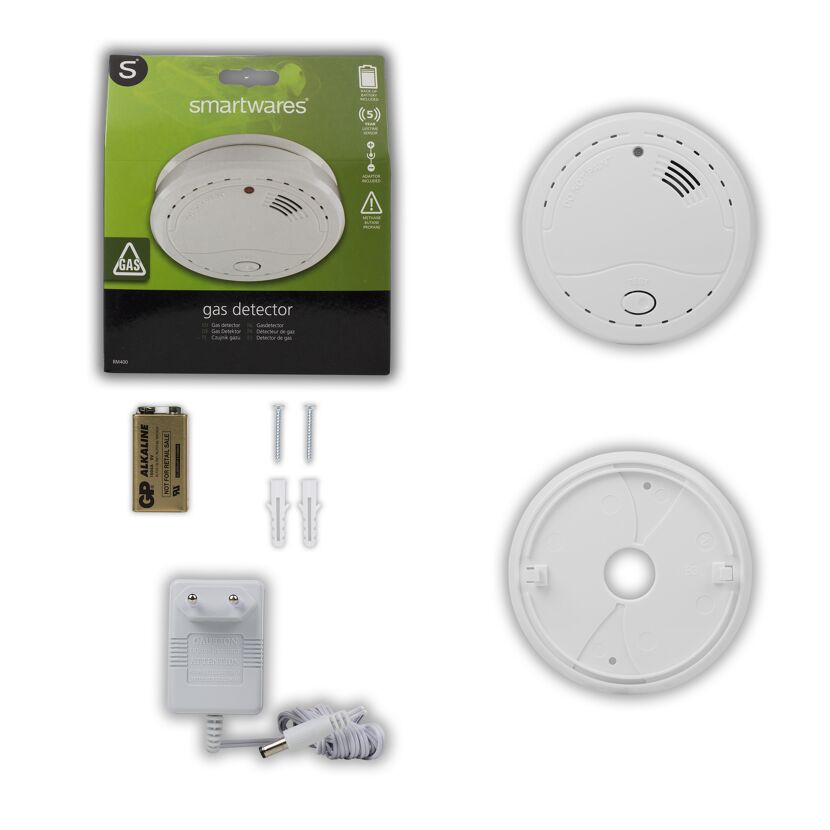 Smartwares Gasmelder mit Zubehör