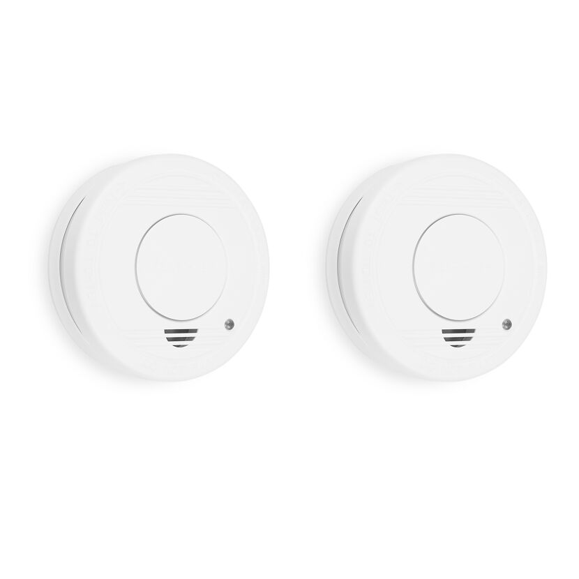 Rauchwarnmelder 'RM250/2' weiß 2er-Pack