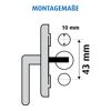 Fenstersicherung weiß