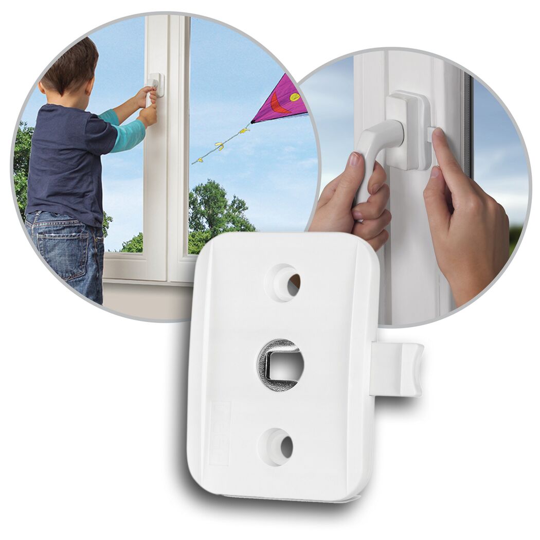 Fenstersicherung weiß