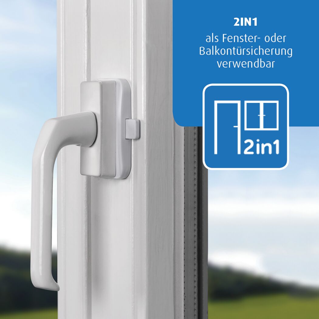 Fenstersicherung weiß