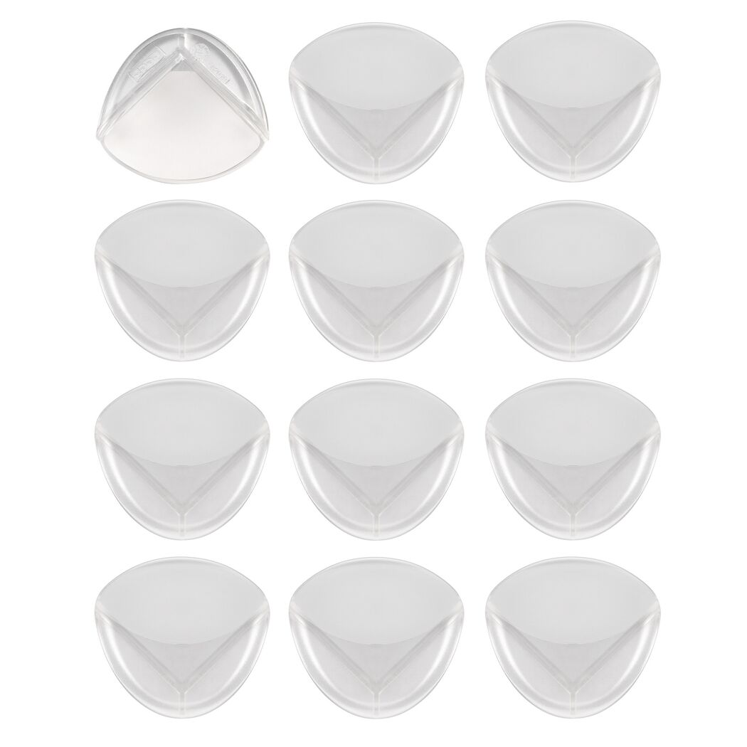 Eckenschutz transparent, 12 Stück