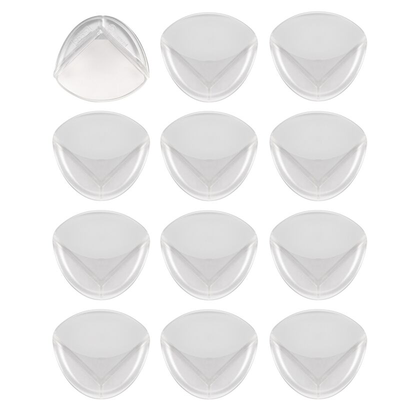 Eckenschutz transparent, 12 Stück
