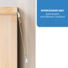 Möbel-Kippschutz weiß, 2 Stück