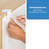 Möbel-Kippschutz weiß, 2 Stück