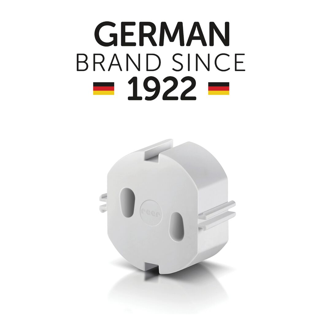 Weiße Steckdosenkappe von Reer