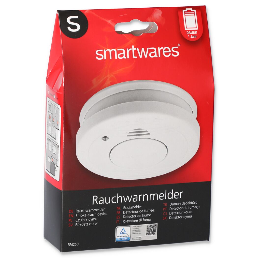 Rauchwarnmelder 'RM 250' weiß