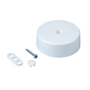 Leuchtenbaldachin weiß Ø 65 x 25 mm