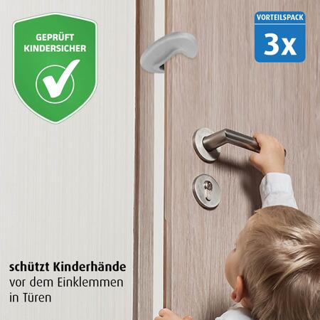 2. Bild von Türstopper transparent 3 Stück
