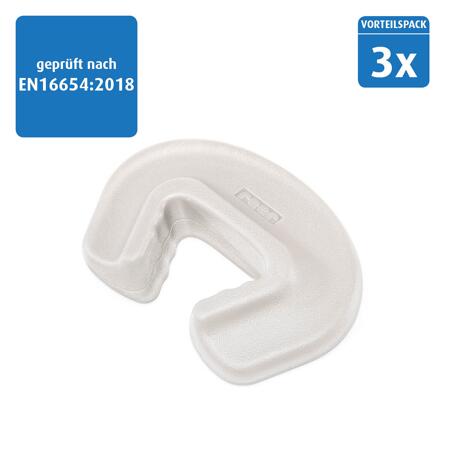 5. Bild von Türstopper transparent 3 Stück