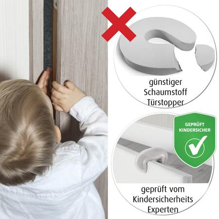 6. Bild von Türstopper transparent 3 Stück