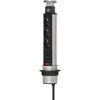 Brennenstuhl Steckdosen-Tower 3-fach, USB