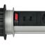 Steckdosenleiste mit USB-Anschlüssen und Ein-/Aus-Schalter