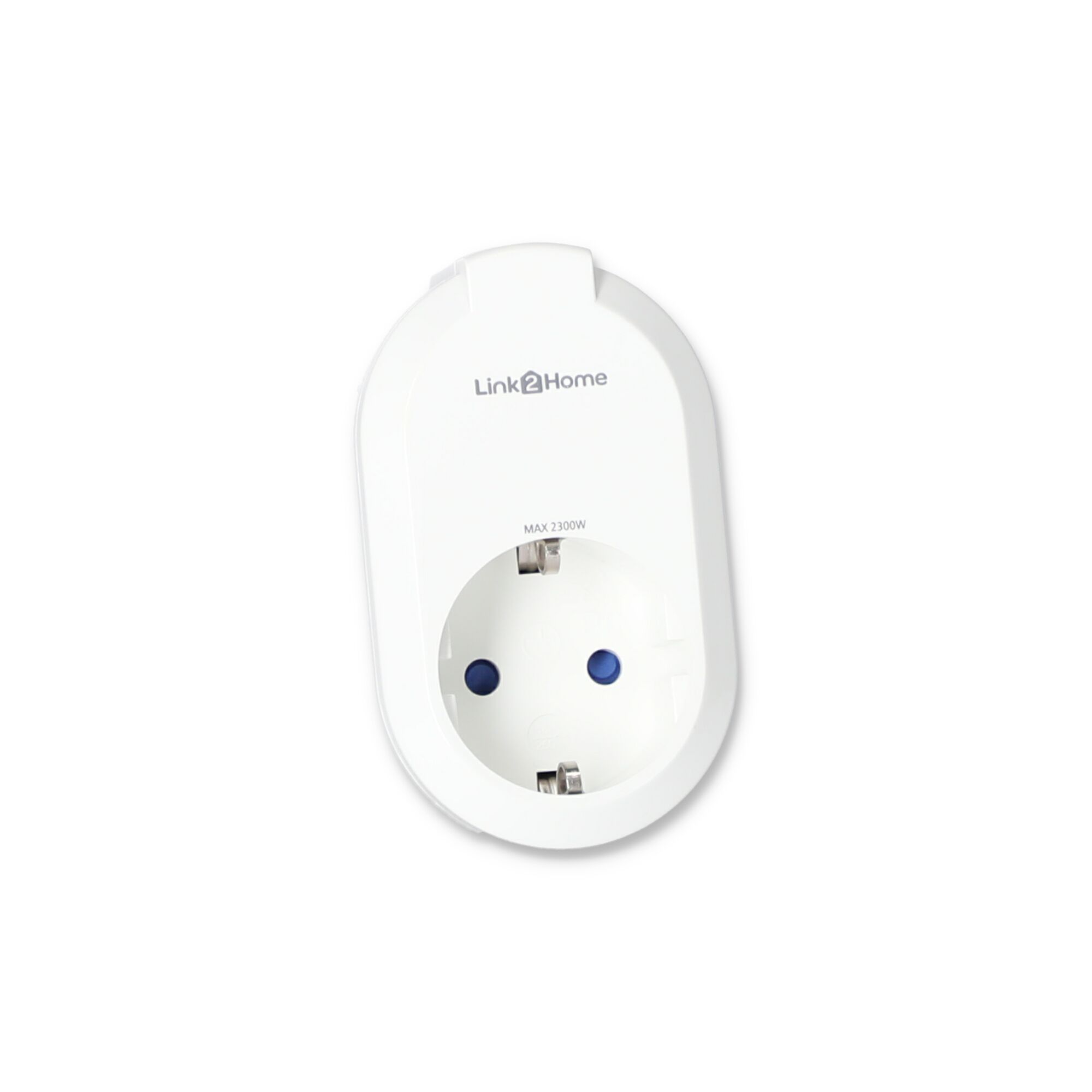 Weiße WLAN-Steckdose Link2Home