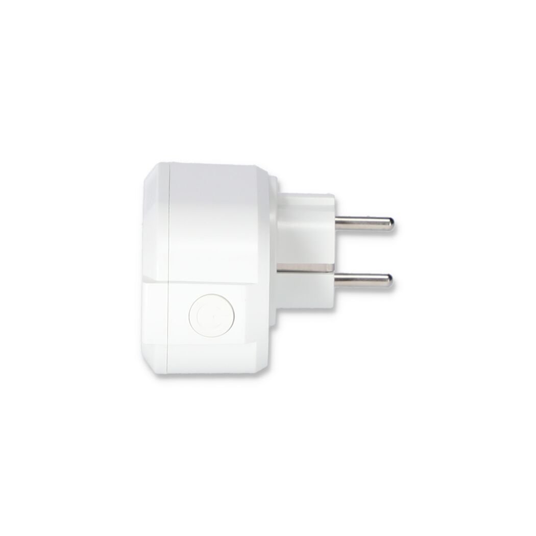 Weiße WLAN-Steckdose mit Eurostecker