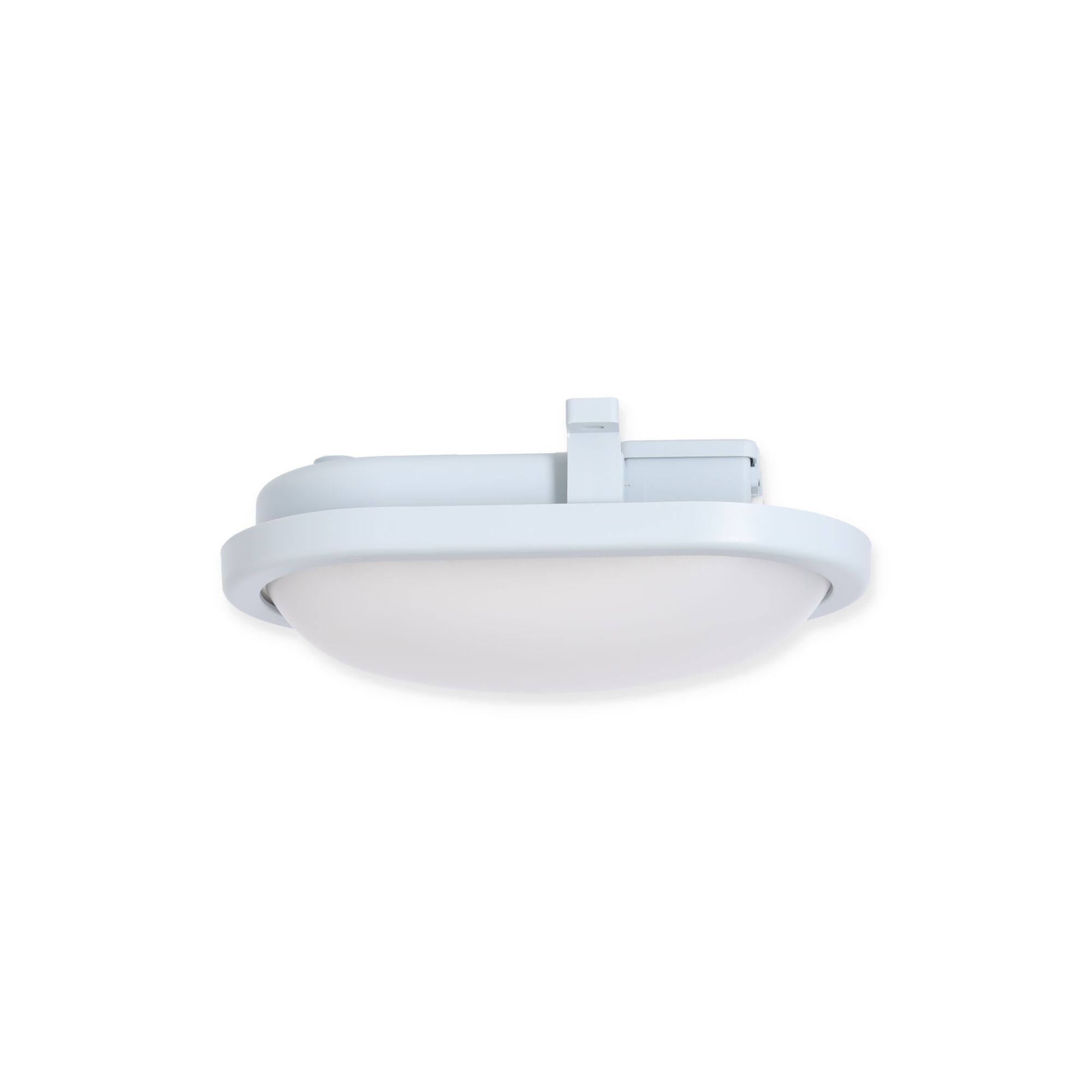 LED Ovalleuchte 10W 800 Lumen, grau