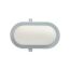 LED Ovalleuchte 18W grau