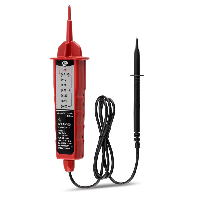 Roter Spannungsprüfer GK26A von Rev