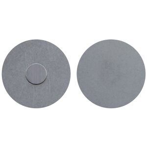 Magnetbefestigung für Rauchmelder 'Mini' weiß Metall 35 mm