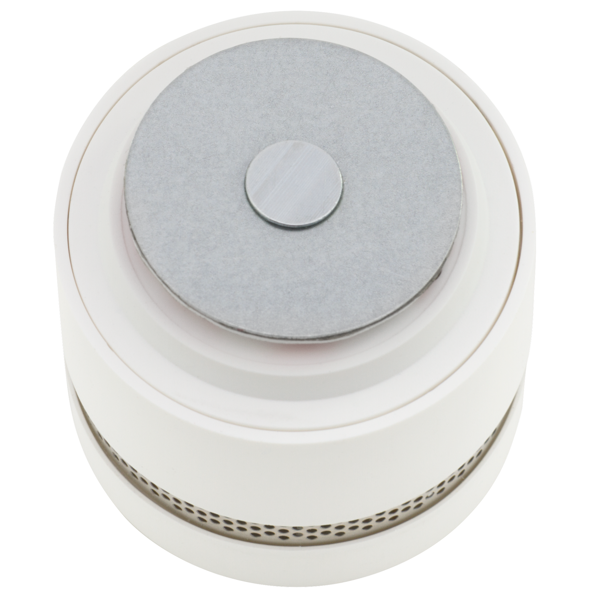 Magnetbefestigung für Rauchmelder 'Mini' weiß Metall 35 mm + product picture