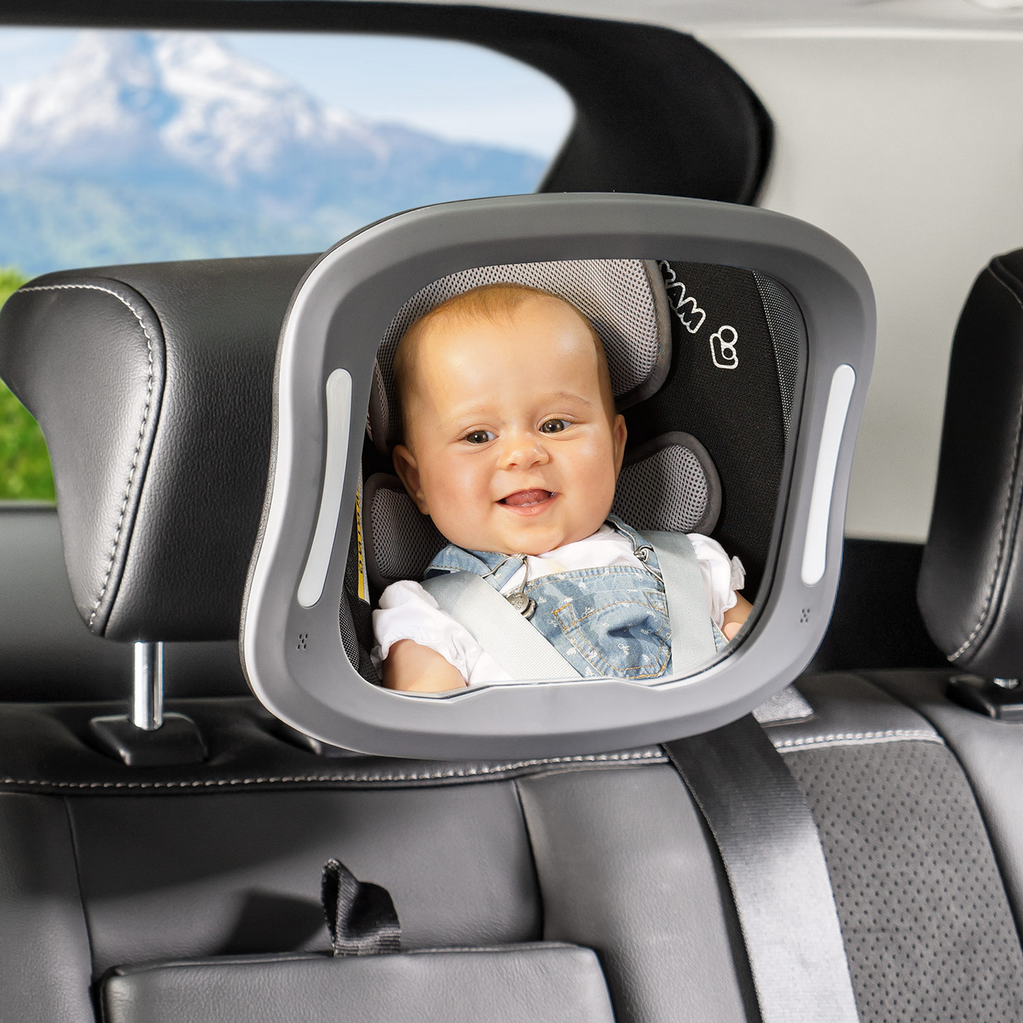 LED-Auto-Sicherheitspiegel 'Baby View