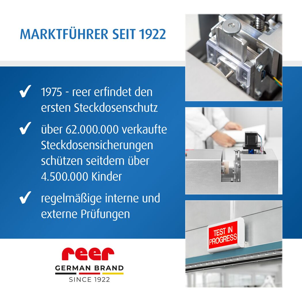 Steckdosenschutz weiß klebbar, 20 Stück
