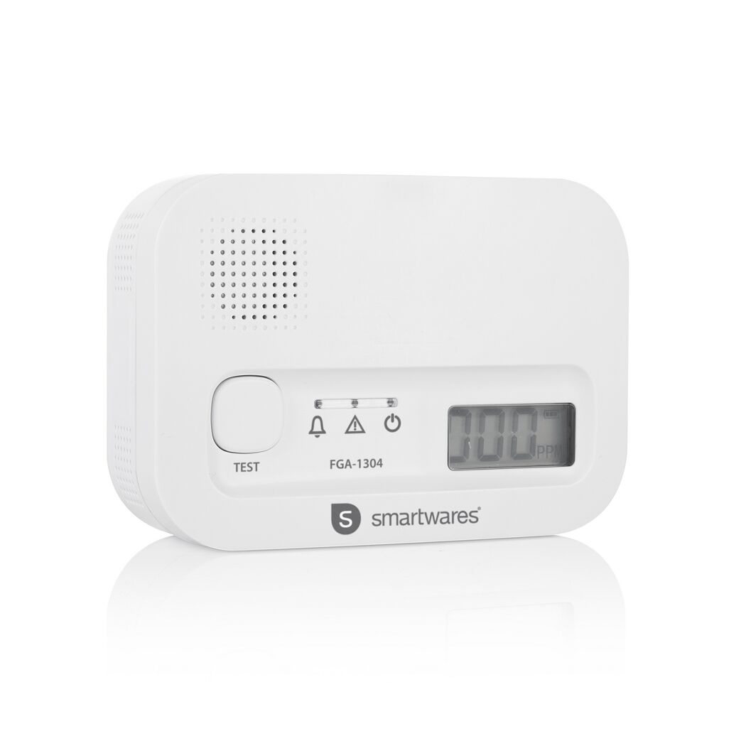 Smartwares Kohlenmonoxidmelder mit Display