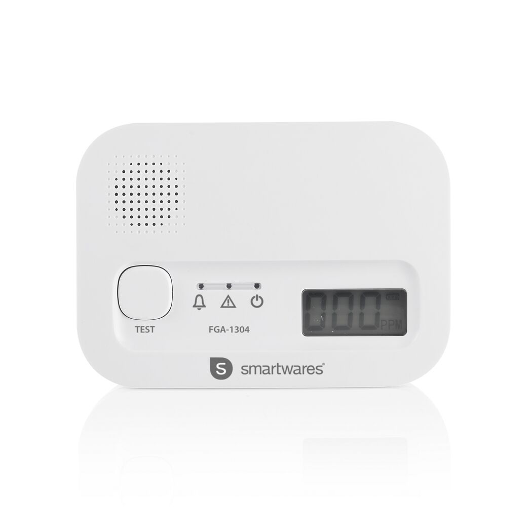 Smartwares Kohlenmonoxidmelder FGA-1304 weiß