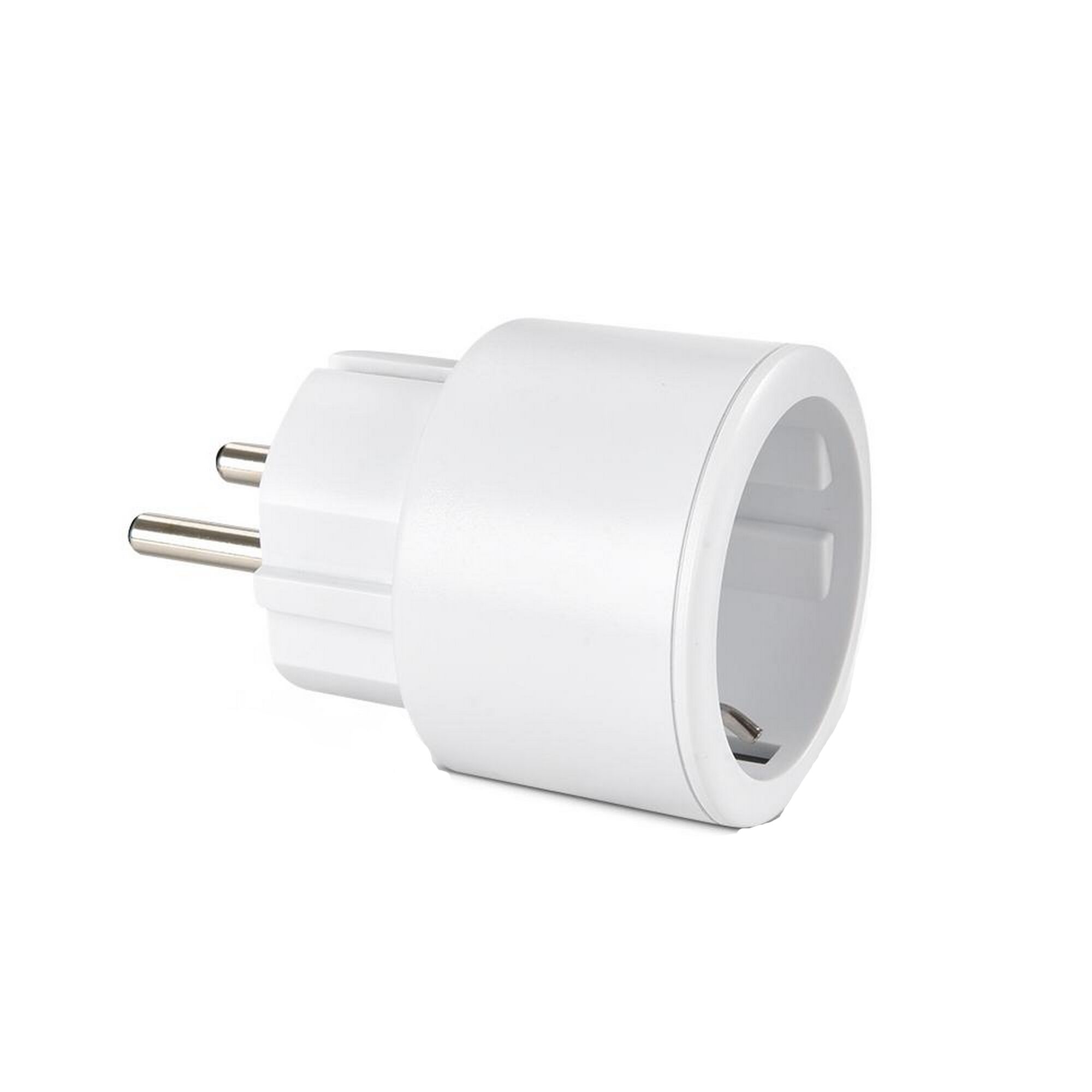 Weiße WLAN-Steckdose