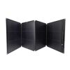Schwarzes, faltbares Solarpanel