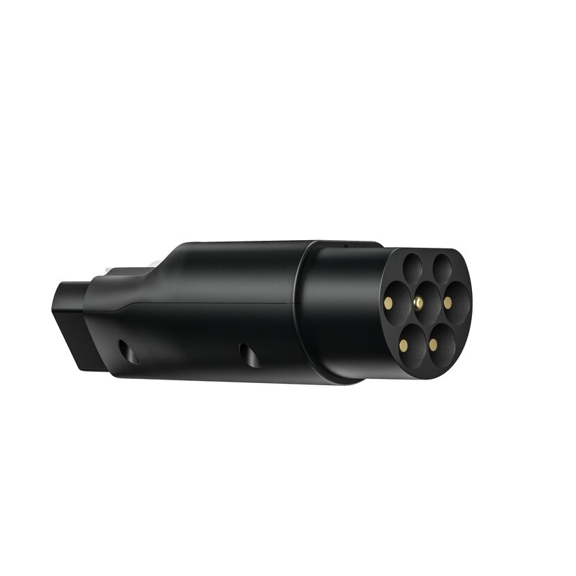 Schwarzer Adapter DELTA X-Stream, EF