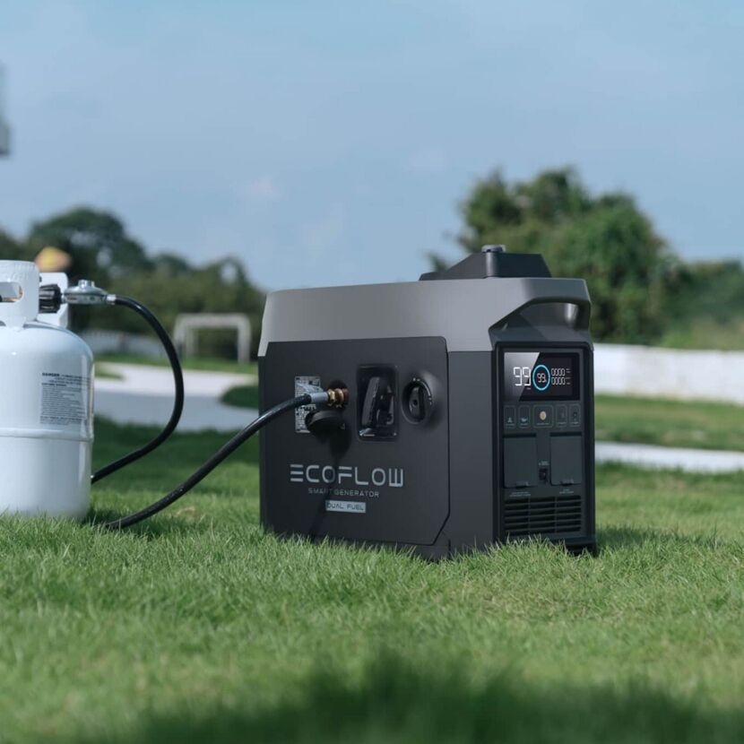 EcoFlow Smart Generator im Freien