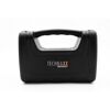 Schwarzer Solar Powerbank von Technaxx