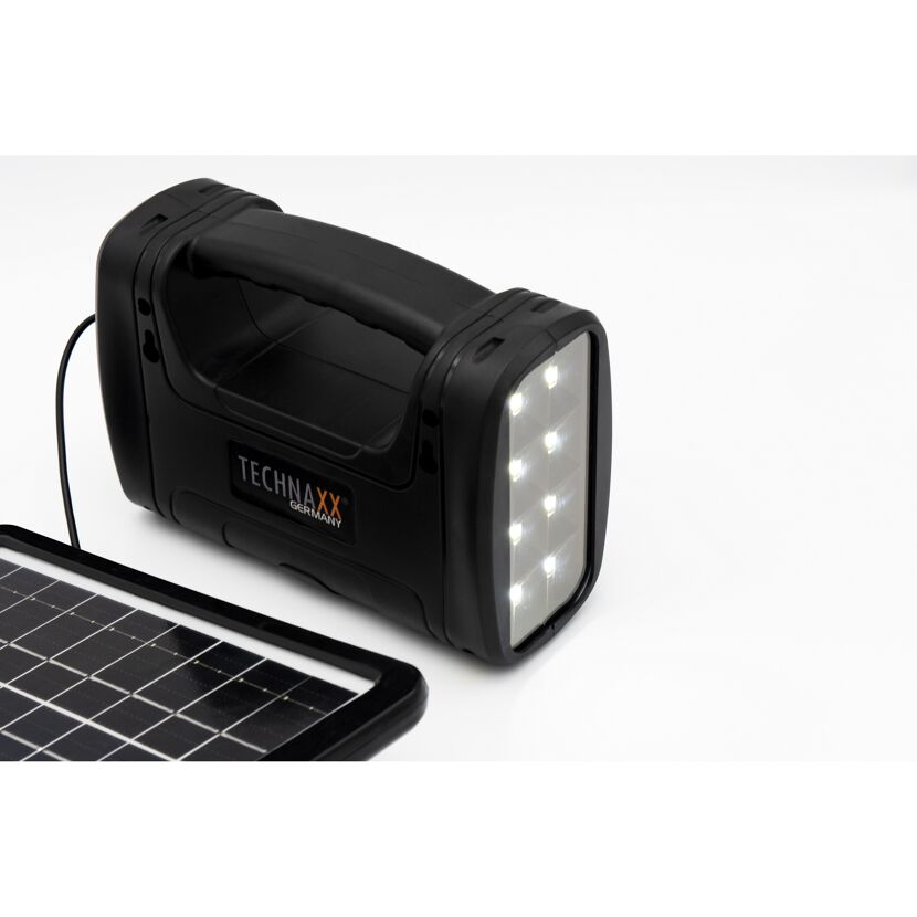 Solarlampe TECHNaxx mit Solarpanel