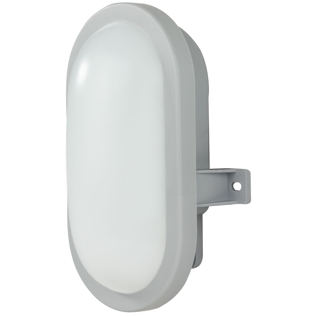 LED-Außenwandleuchte 'Globe Sensor' 10 W tageslichtweiß IP 54
