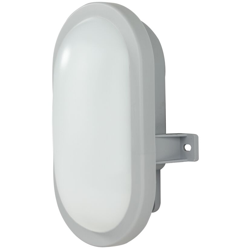LED-Außenleuchte grau 10W mit Sensor