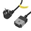 Netzkabel mit Stecker und AC-OUT-Buchse