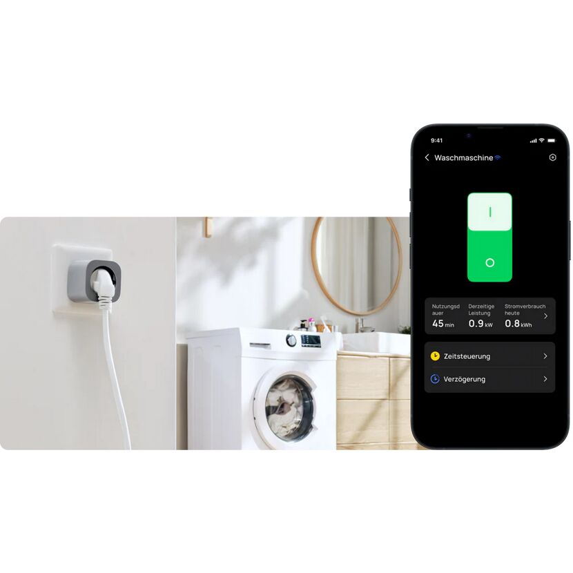 Waschmaschine mit App-Steuerung