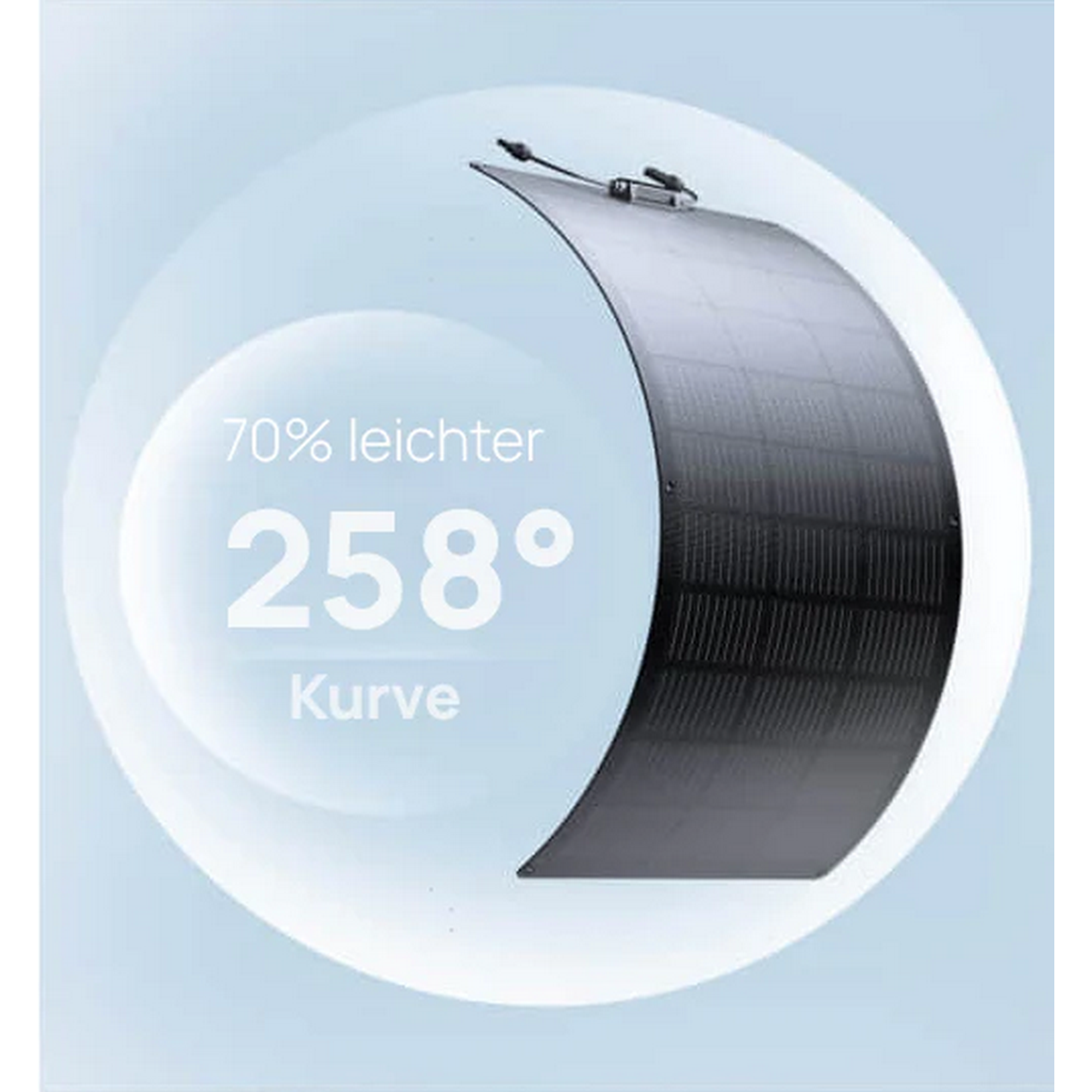 flexibles Mono-Solarpanel 100 W + product picture