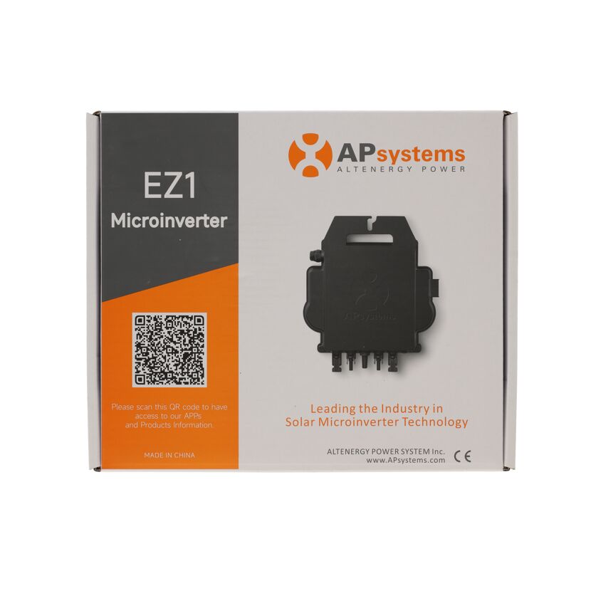 APsystems EZ1 Microinverter in Verpackung
