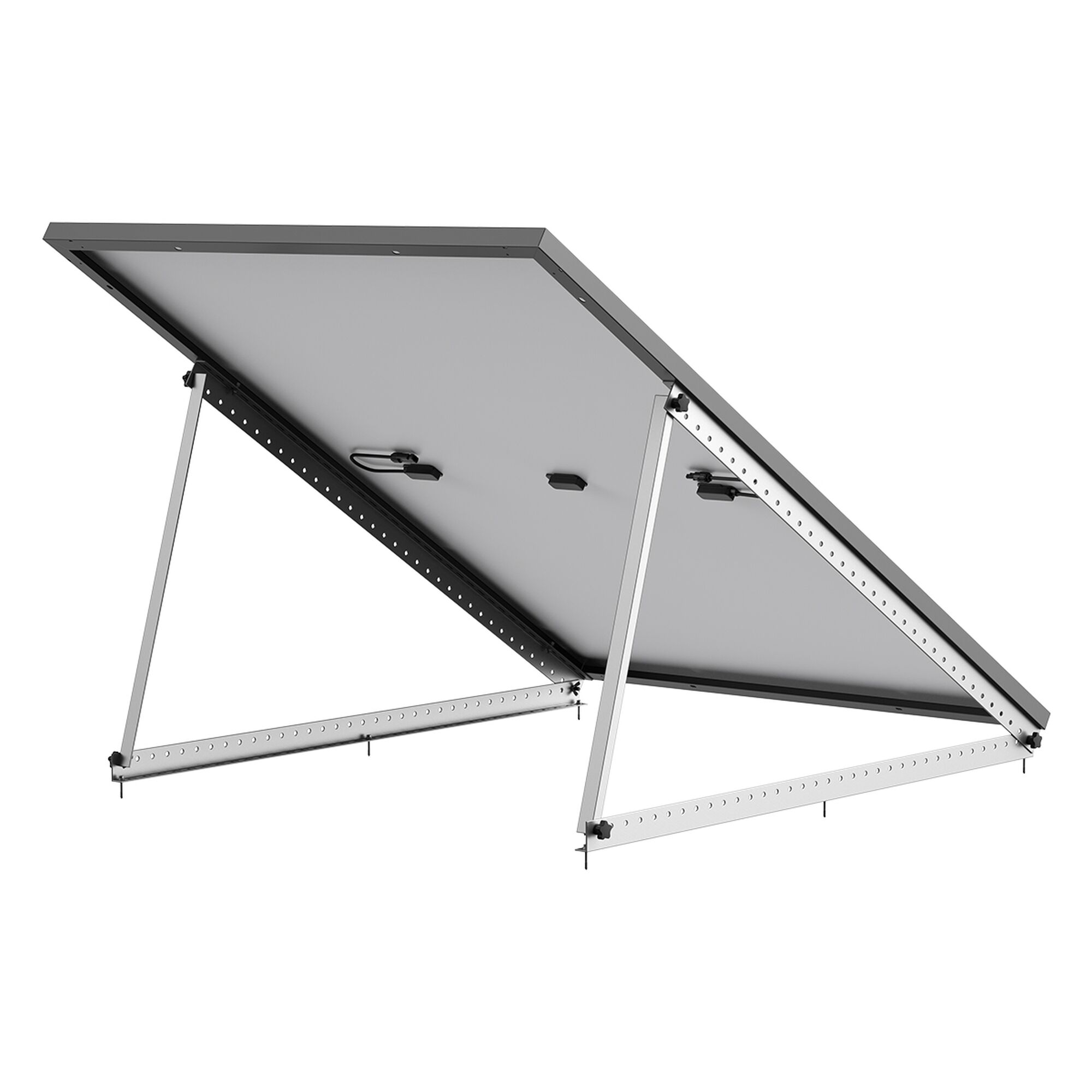 Solarmodul mit Neigungshalterung