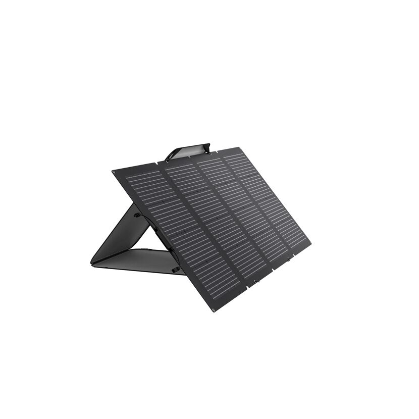 Schwarzes Solarpanel EcoFlow Delta 2