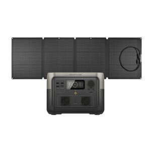 Powerstation 'River 2 Max' inklusive 110 W Solarmodul
